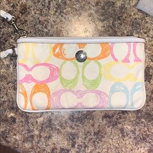 Coach wristlet